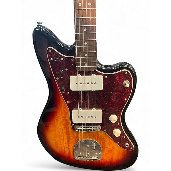 Used Squier Classic Vibe 60s Jazzmaster 3 Color Sunburst Solid Body Electric Guitar
