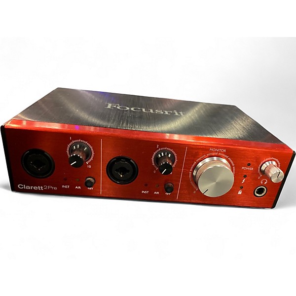 Used Focusrite Clarett 2Pre Audio Interface