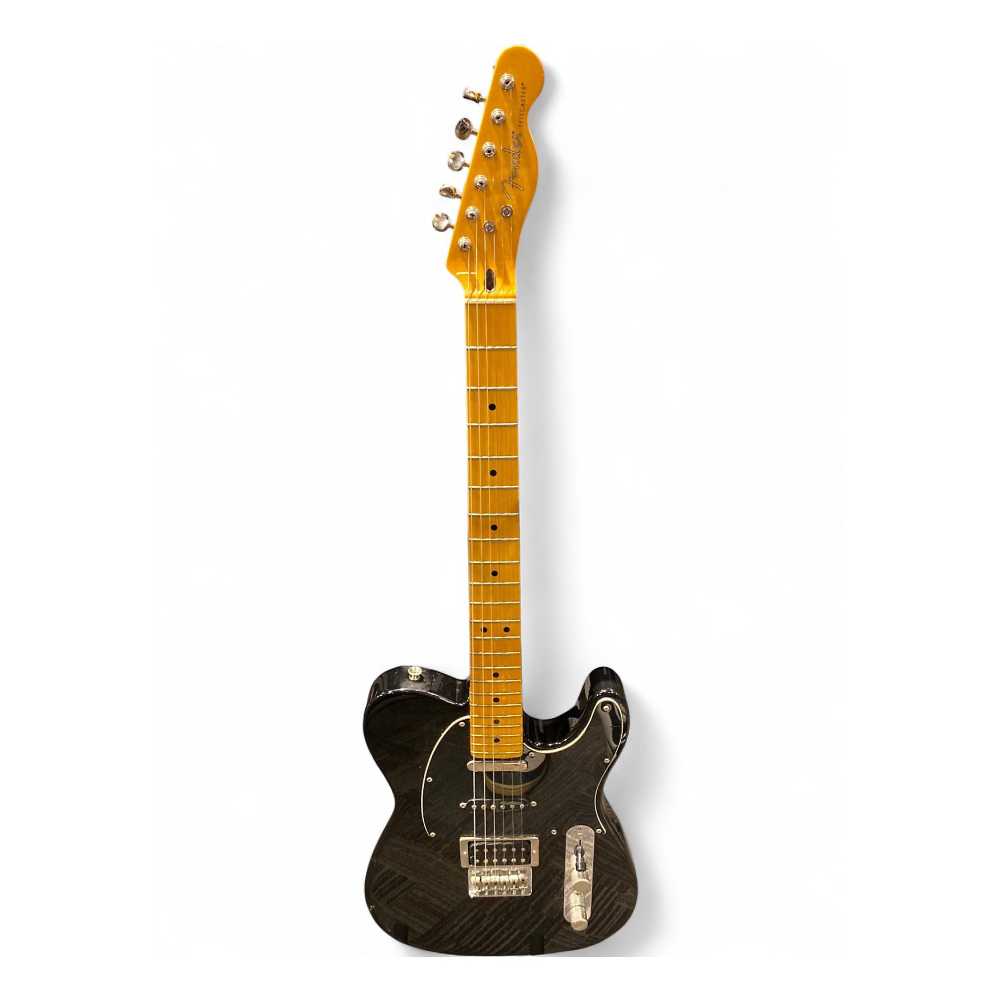 Used Fender Modern Player Telecaster Plus Charcoal Transparent