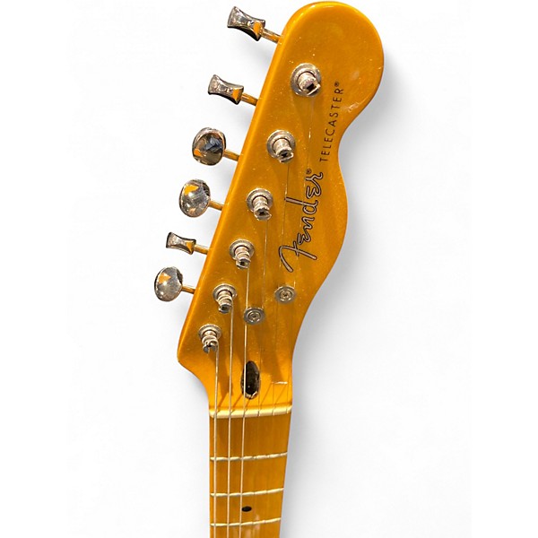 Used Fender Modern Player Telecaster Plus Charcoal Transparent Solid Body Electric Guitar