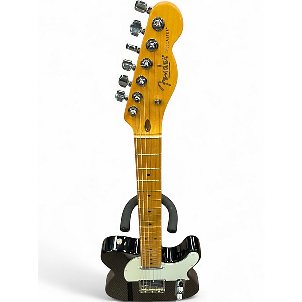 Used Fender American Professional II Telecaster Black Solid Body Electric Guitar