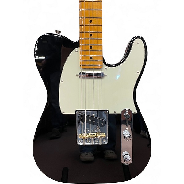 Used Fender American Professional II Telecaster Black Solid Body Electric Guitar