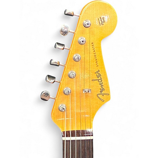 Used 2022 Fender Custom Shop 1959 Hard Tail Stratocaster  Chocolate 3 Color Sunburst Solid Body Electric Guitar