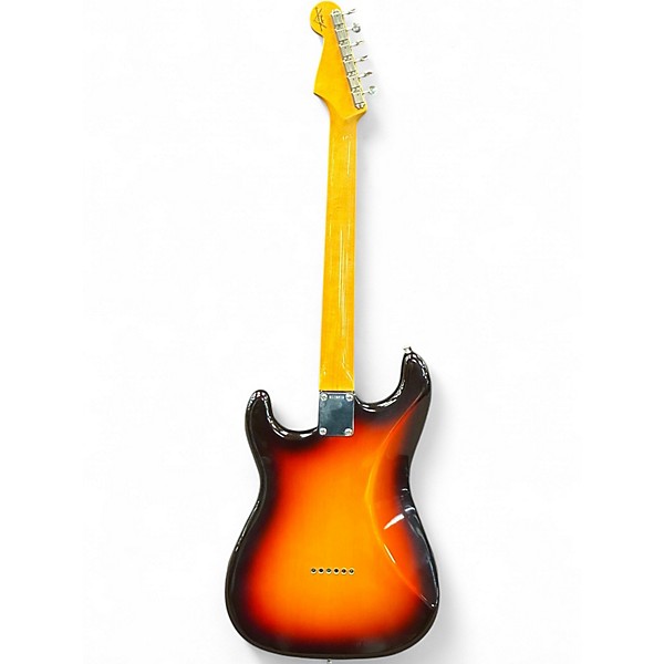 Used 2022 Fender Custom Shop 1959 Hard Tail Stratocaster  Chocolate 3 Color Sunburst Solid Body Electric Guitar