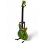 Used 2022 PRS SE Custom 24 Quilted Carved Top With Ebony Fingerboard Eriza Verde Solid Body Electric Guitar