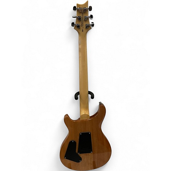 Used 2022 PRS SE Custom 24 Quilted Carved Top With Ebony Fingerboard Eriza Verde Solid Body Electric Guitar