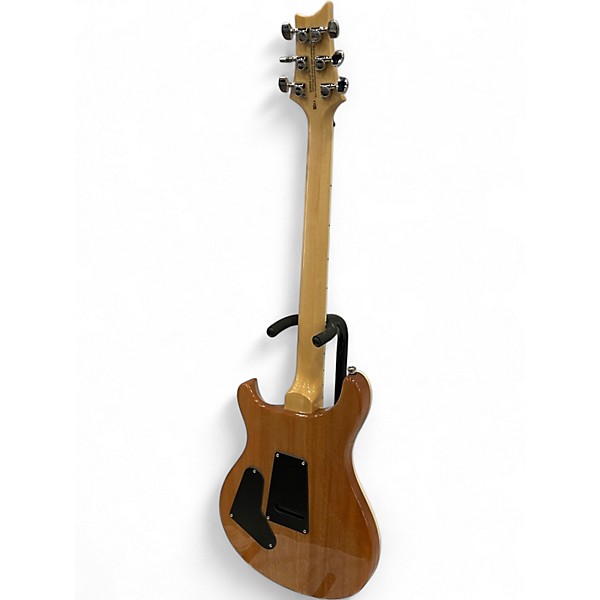 Used 2022 PRS SE Custom 24 Quilted Carved Top With Ebony Fingerboard Eriza Verde Solid Body Electric Guitar