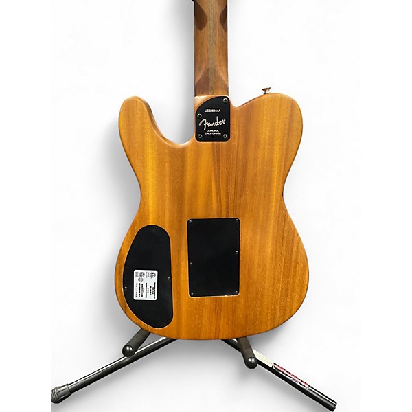 Used Fender American Acoustasonic Telecaster 2 Color Sunburst Acoustic Electric Guitar