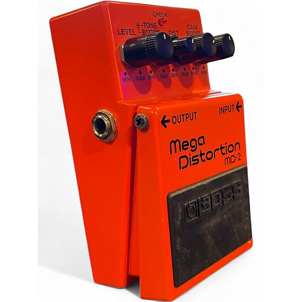 Used BOSS MD2 Mega Distortion Effect Pedal