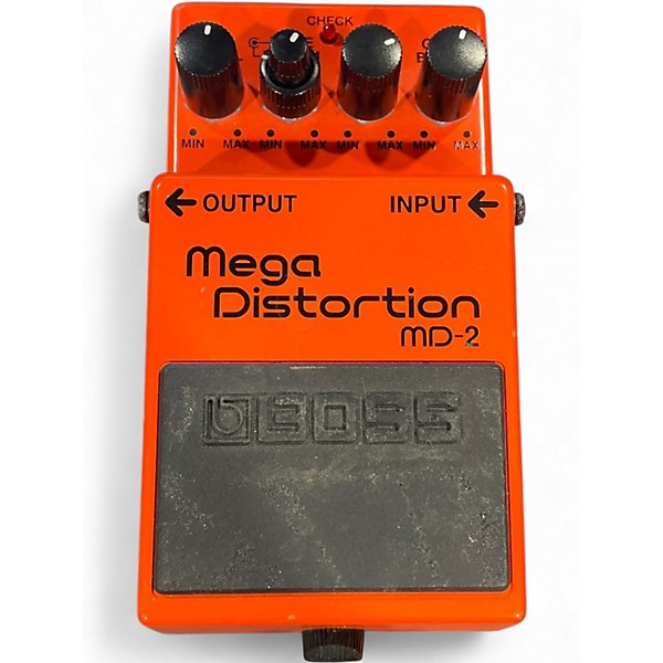 Used BOSS MD2 Mega Distortion Effect Pedal