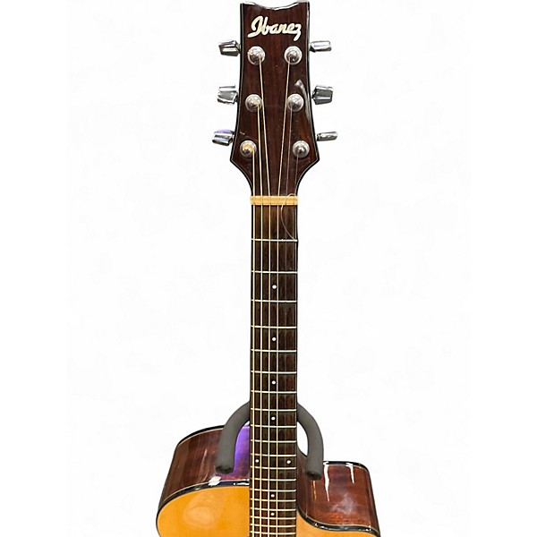Used Ibanez A100E Natural Acoustic Electric Guitar