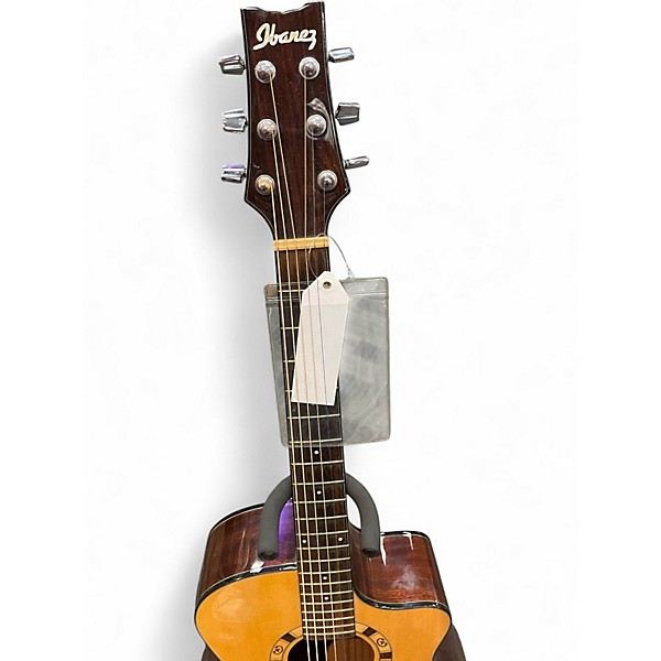 Used Ibanez A100E Natural Acoustic Electric Guitar