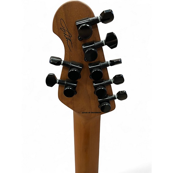 Used Sterling by Music Man Jason Richardson Cutlass 7-String Dark Scarlet Burst Satin Solid Body Electric Guitar