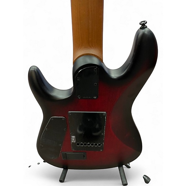 Used Sterling by Music Man Jason Richardson Cutlass 7-String Dark Scarlet Burst Satin Solid Body Electric Guitar