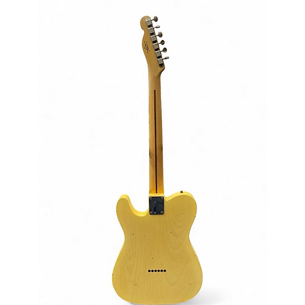 Used 2021 Fender CUSTOM SHOP '52 TELECASTER JOURNEYMAN NOCASTER BLONDE Solid Body Electric Guitar