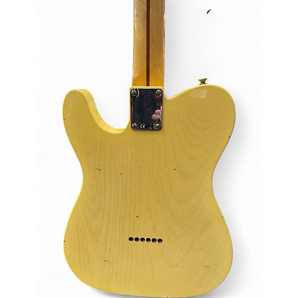 Used 2021 Fender CUSTOM SHOP '52 TELECASTER JOURNEYMAN NOCASTER BLONDE Solid Body Electric Guitar