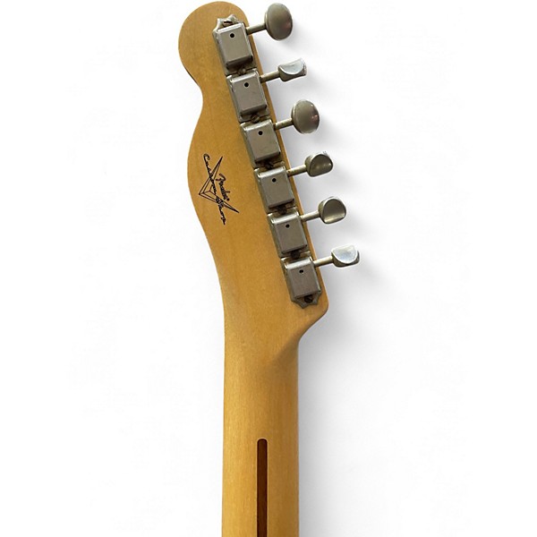 Used 2021 Fender CUSTOM SHOP '52 TELECASTER JOURNEYMAN NOCASTER BLONDE Solid Body Electric Guitar