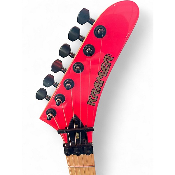 Used Kramer Baretta Jumper Red Solid Body Electric Guitar