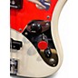 Used 2002 Fender Standard Jazz Bass Antique White Electric Bass Guitar