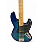 Used Fender Player Plus Jazz Bass Plus Top Blue Burst Electric Bass Guitar