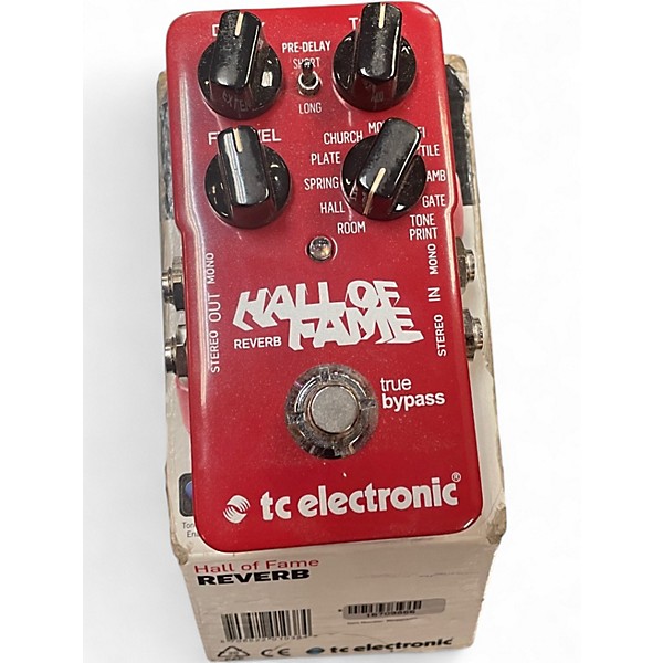 Used TC Electronic Hall Of Fame Reverb Effect Pedal