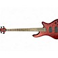 Used Schecter Guitar Research Stiletto Custom 4 String Satin Red Electric Bass Guitar thumbnail