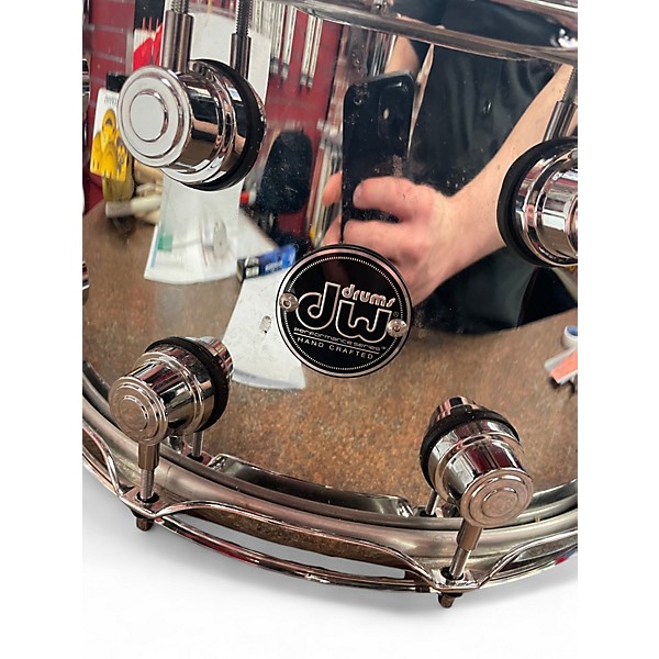 Used DW 14X8 Performance Series Steel Snare Steel Drum