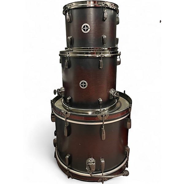 Used Bucks County 3 Piece PRIME SERIES Tobacco Sunburst Drum Kit