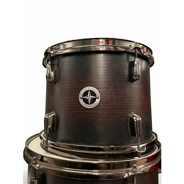 Used Bucks County 3 Piece PRIME SERIES Tobacco Sunburst Drum Kit