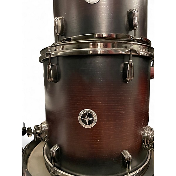 Used Bucks County 3 Piece PRIME SERIES Tobacco Sunburst Drum Kit