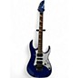 Used 2021 Ibanez RG450DX Starlight Blue Solid Body Electric Guitar thumbnail