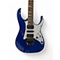 Used 2021 Ibanez RG450DX Starlight Blue Solid Body Electric Guitar