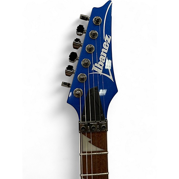 Used 2021 Ibanez RG450DX Starlight Blue Solid Body Electric Guitar