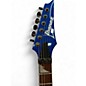 Used 2021 Ibanez RG450DX Starlight Blue Solid Body Electric Guitar