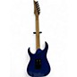 Used 2021 Ibanez RG450DX Starlight Blue Solid Body Electric Guitar