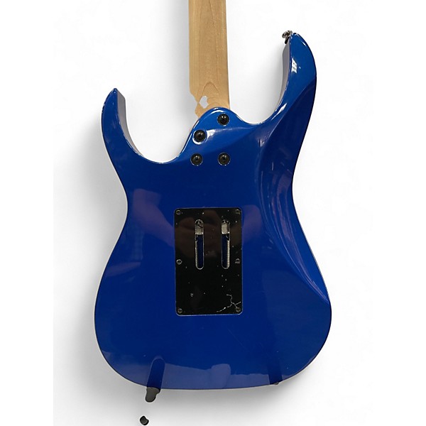 Used 2021 Ibanez RG450DX Starlight Blue Solid Body Electric Guitar