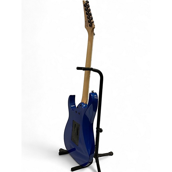 Used 2021 Ibanez RG450DX Starlight Blue Solid Body Electric Guitar