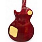 Used Memphis Les Paul Copy Red burst Solid Body Electric Guitar