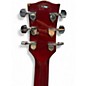 Used Memphis Les Paul Copy Red burst Solid Body Electric Guitar