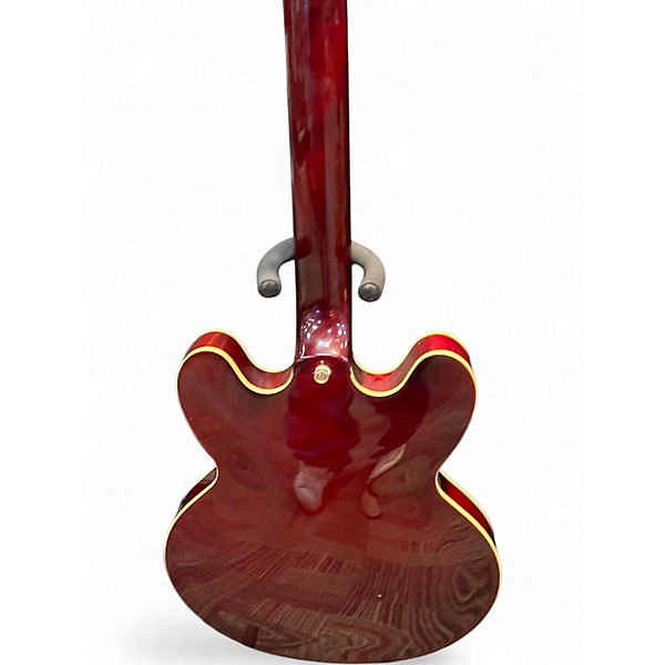 Used Epiphone Riviera P93 Wine Red Hollow Body Electric Guitar