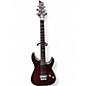 Used Schecter Guitar Research C1 Floyd Rose Platinum Crimson Red Trans Solid Body Electric Guitar thumbnail