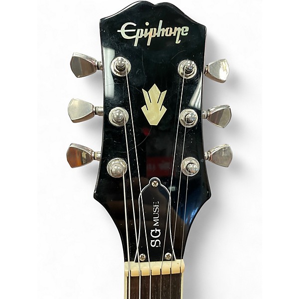Used Epiphone SG MUSE PASSION METALLIC Solid Body Electric Guitar