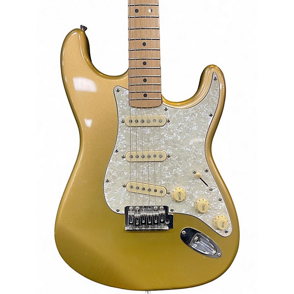 Used Miscellaneous PARTSCASTER S STYLE GOLD Solid Body Electric Guitar
