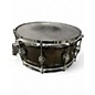 Used DW 6.5X14 Design Series Snare BLACK NICKEL OVER BRASS Drum