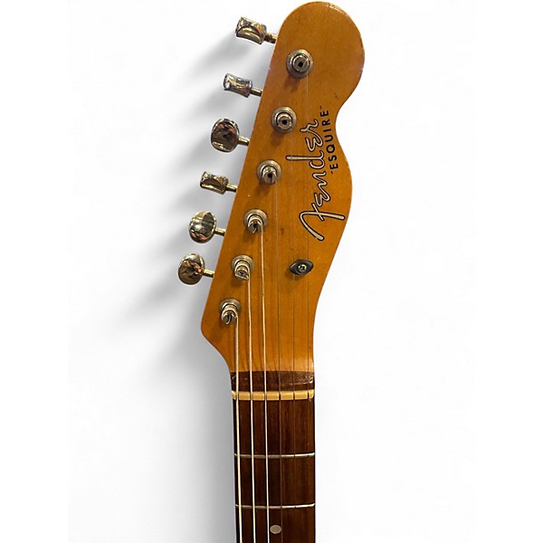 Used Fender Modified MIJ Esquire Telecaster Tahitian Coral Solid Body Electric Guitar