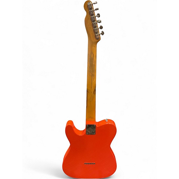 Used Fender Modified MIJ Esquire Telecaster Tahitian Coral Solid Body Electric Guitar