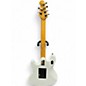 Used Sterling by Music Man Jared Dines White Solid Body Electric Guitar