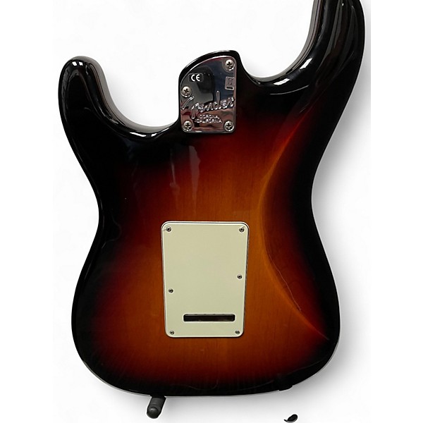 Used Fender American Elite Stratocaster HSS Shawbucker 3 Color Sunburst Solid Body Electric Guitar