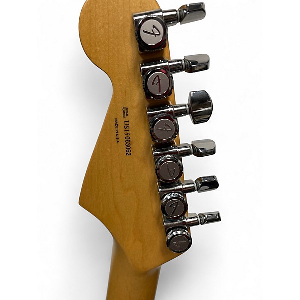 Used Fender American Elite Stratocaster HSS Shawbucker 3 Color Sunburst Solid Body Electric Guitar