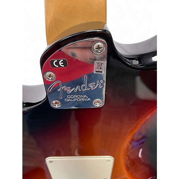 Used Fender American Elite Stratocaster HSS Shawbucker 3 Color Sunburst Solid Body Electric Guitar